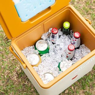 Insulated Box Cooler Camping Car Commercial Stall Outdoor Refrigerator Foam Box Fishing Box Ice Cube Insulated Ice Bucket