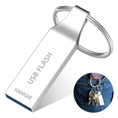 国境を越えた拡張メタル USB フラッシュ ドライブ 2TB 大容量 3.0 コンピュータ兼用 USB フラッシュ ドライブ Type-c 携帯電話 USB フラッシュ ドライブ卸売 16T