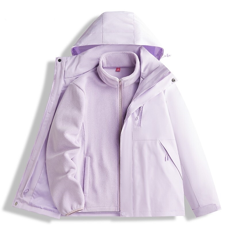Jep Jacket down Jacket Women's 2025 New Winter Three-In-One Small Thickened Cotton Ski Couple Jacket
