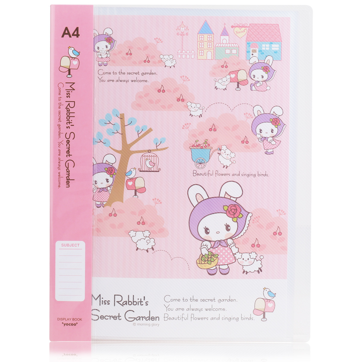 Deli 96151 Data Book 20-page file bag A4 Carpeta de inserción multifuncional Carpeta de papel de prueba