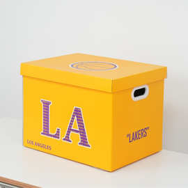 LA风格新款纸质收纳箱礼物礼品礼物盒子衣物书本整理箱大号储物箱