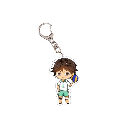 Volleyball Boy Peripheral Keychain Animation Mountain Tobio Hinata Shoyo Solitary Claw Grinding Nishitani Yu Acrylic Pendant