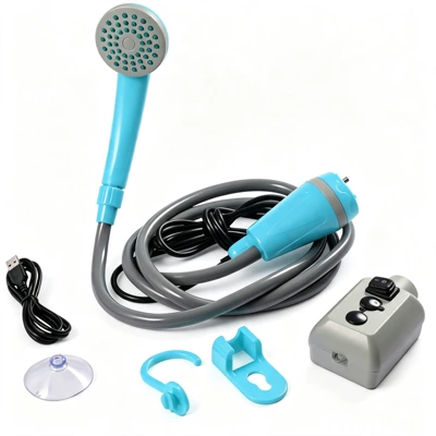 Kempinq və səyahət shower, portable car shower