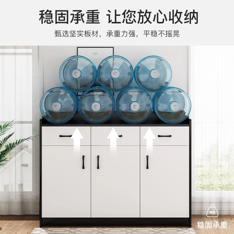 Gabinete de té, armario de comedor, armario de almacenamiento, armario de pared, armario de té de lujo ligero, estante de almacenamiento pequeño, armario de comedor