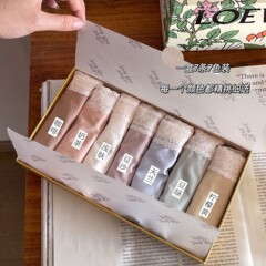 名媛の軽い豪華なサテンの浄化のズボンの高弾のレースの辺の下着のイチイの抗菌の底の女性の三角のズボン