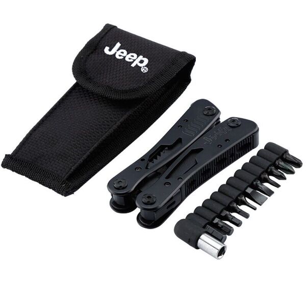 Jeep stainless steel hair black multi -purpose pliers can fold multi…