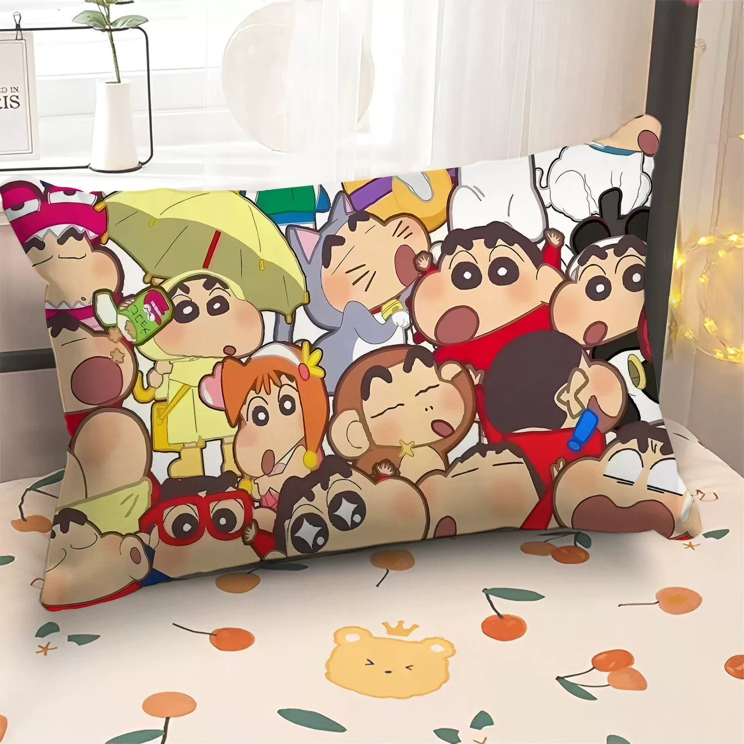 Crayons, rectangular cute pillow for bed