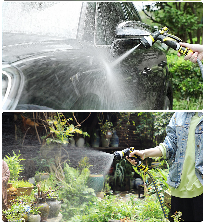 Hanxuan high-pressure car wash water gun, flower watering nozzle, household water hose, floor cleaning, washing, watering spray gun
