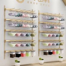 服装店内衣展示架调节挂钩店铺货架陈列架正挂文胸上墙展示架架子