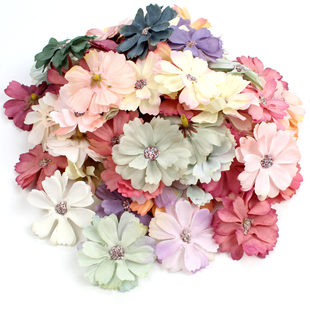 Realistic hair accessory lapel pin, decorative flowers, DIY, flowered