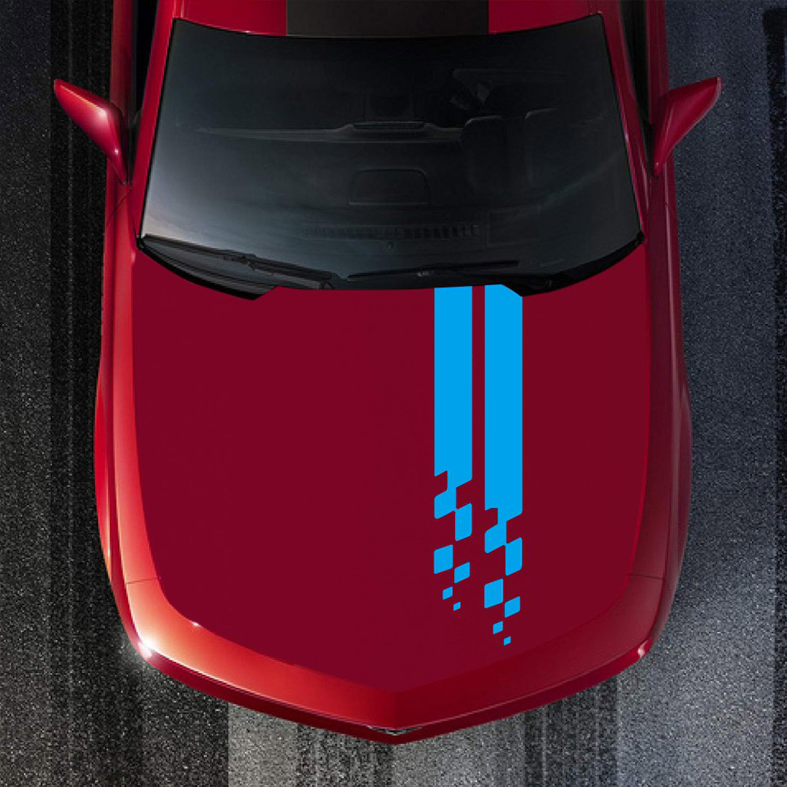 Car Bonnet Sticker For Modification And Scratch Cover Styling_voghion.com