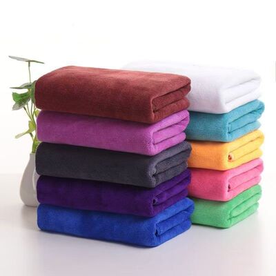 Factory wholesale 63 gram 30X70 fibre towel Housekeeping Cleaning Beauty salons towel water uptake Quick drying Car wash towel