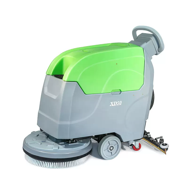批发皓天XD50手推式洗地机工厂商用拖地机车间商场超市电动擦地机