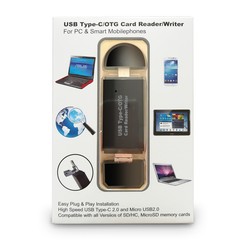 TYPE-C3.1 多機能カードリーダー USB-C スリーインワン TF/SD カードリーダー多機能に適しています。