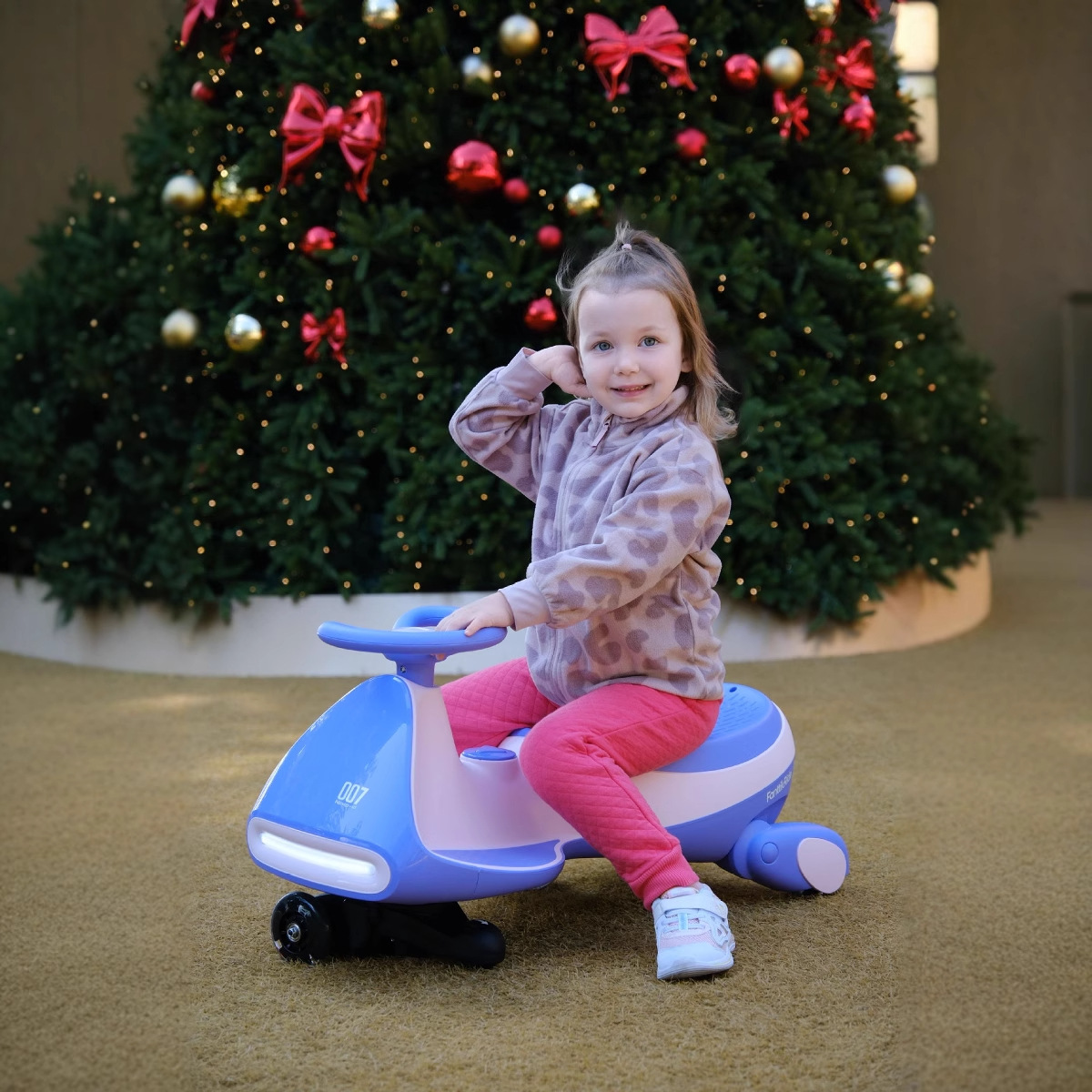 Coche de torsión eléctrica para niños anti-rollback para bebés, automóvil para adultos, motocicleta para niños, kart de cuatro ruedas