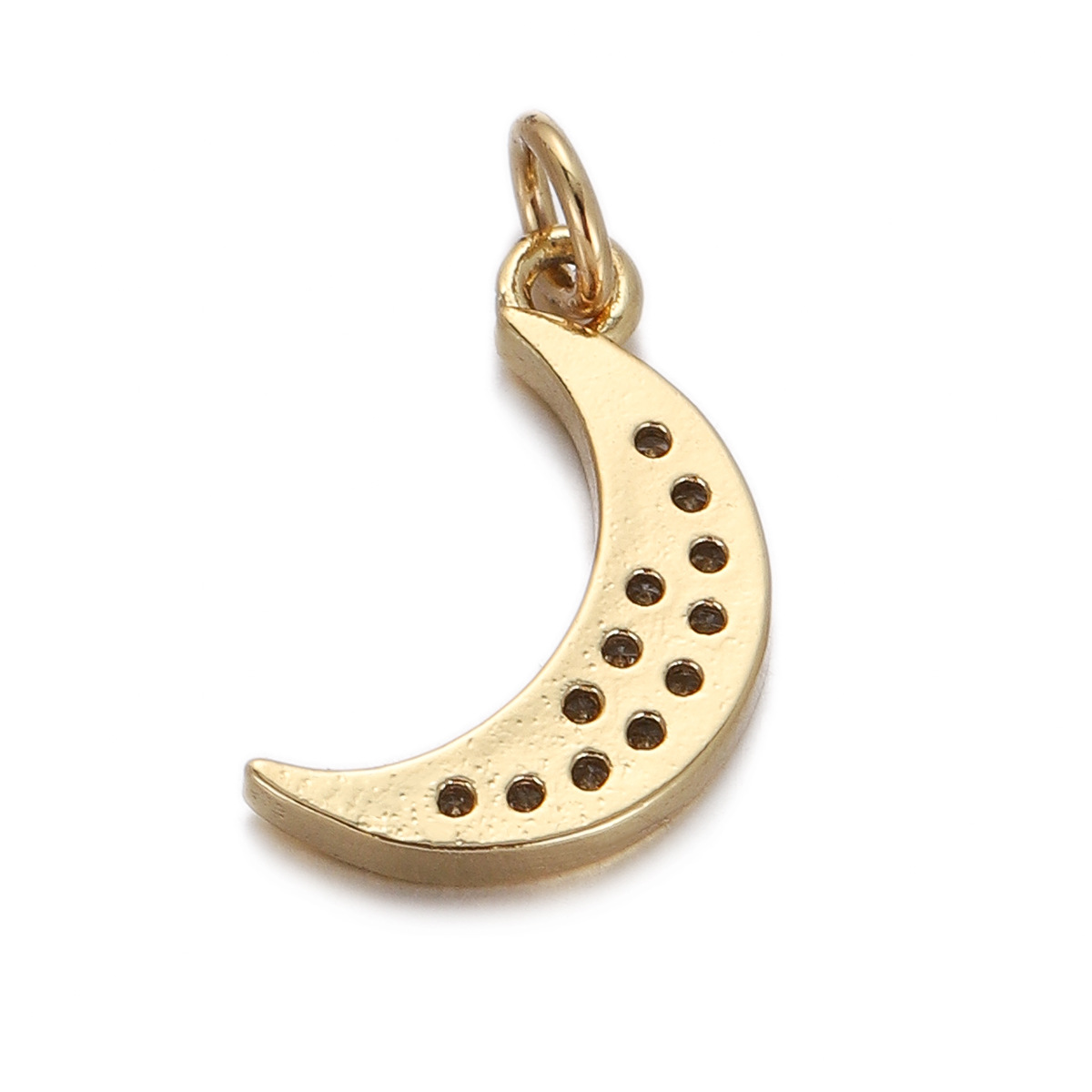 4g Weight Pendant Jewelry Making Type Gold Plated Plating Material Zircon Inlay Material 1 Piece Quantity Holiday, Daily Occasion Copper Material Geometric, Star, Moon Pattern Women's Gender Enamel Design Simple Style Style 1 Piece Copper Zircon Gold Plated Geometric Star Moon Pendant 38