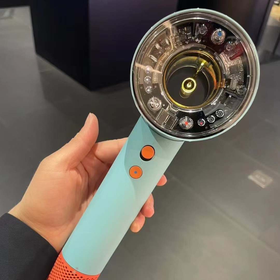 New Cross-Border Hd16 Hair Dryer, the Same Model as the High-Speed Hair Dryer with Negative Ions for Home Use, Blue and Purple