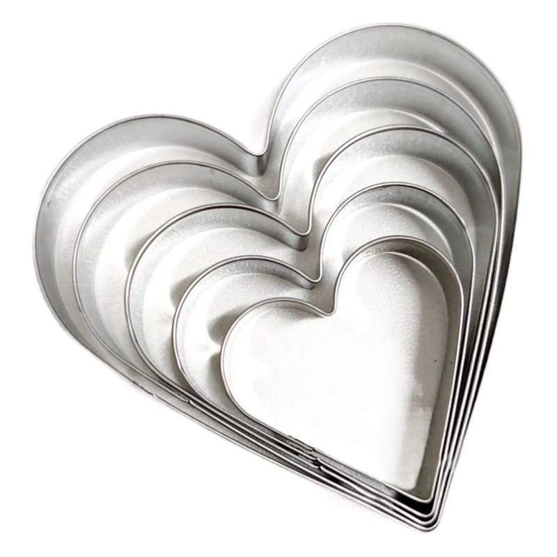 Рождественские снежинки 5 звезд набор из нержавеющей стали печенье плесень торты для выпечки