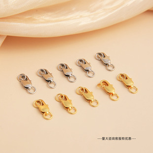 ��ɫ�pȦ�~β�ۏ��ɿ����r���18K���diy����β�B�ӿ��Ʒ���