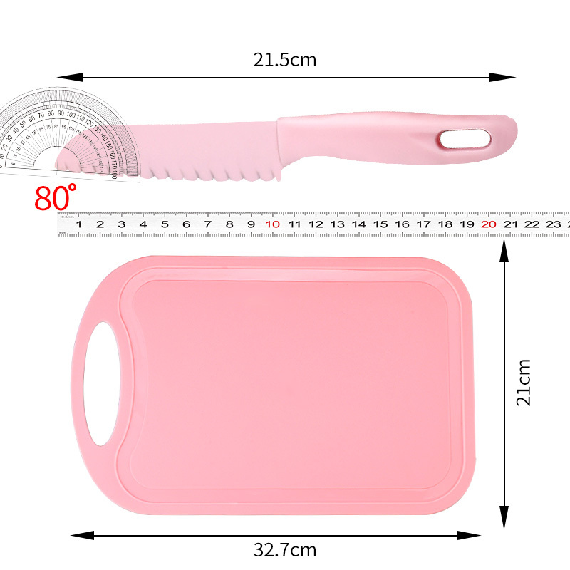 プラスチックの子供の刃物の幼稚園の果物の刀は手の新しいアイデアのおもちゃの包丁の卸売りの代行のスーツを傷つけにくいです。|undefined