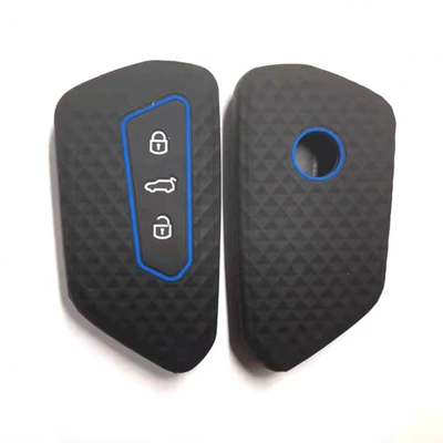 Static Rod/Key Bag Key Case Magotan Cc Key - black-blue