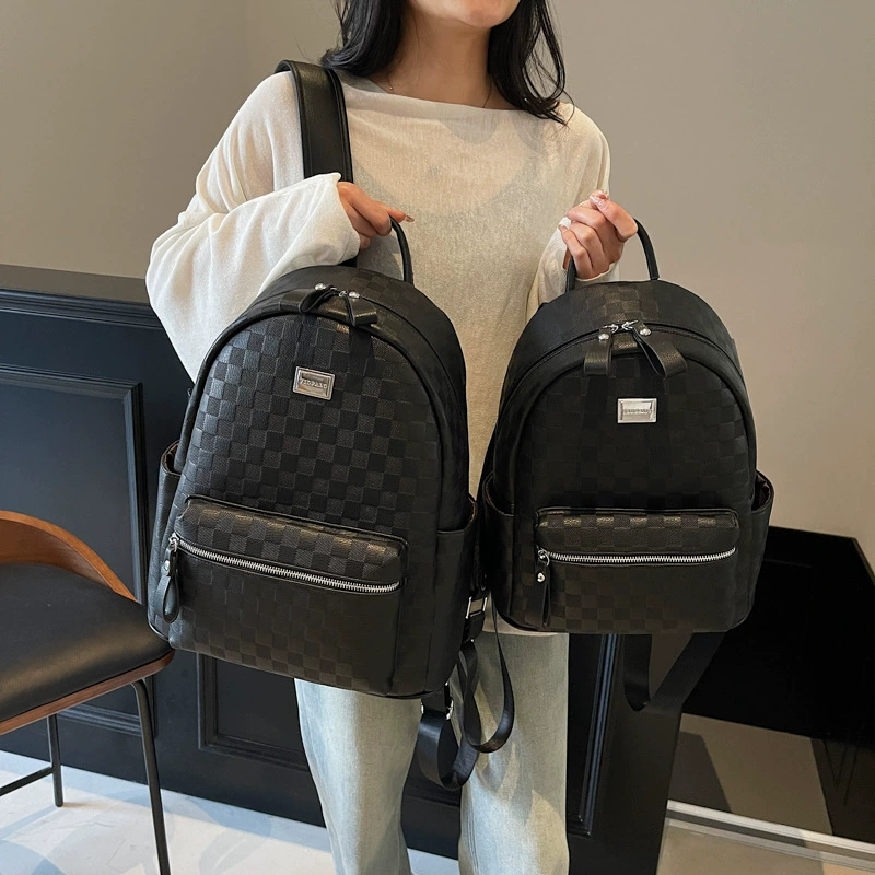 Backpack, fashionable shoulder bag, capacious travel bag for leisure