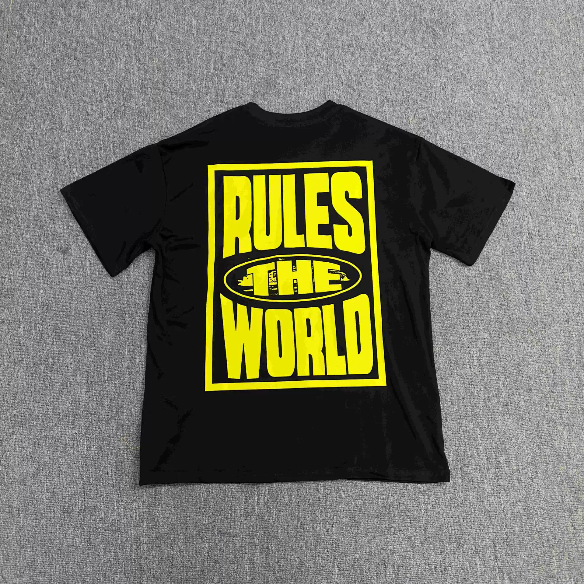 Алькатрас corteiz буквенные с круглым вырезом из чистого хлопка с короткими рукавами для отдыха Спортивный свободный пуловер молодежная футболка