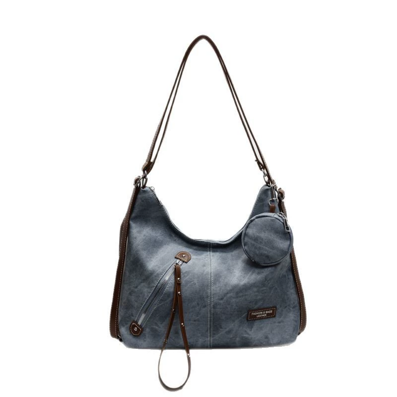 Capacious trend fashionable shoulder bag, one-shoulder bag, backpack