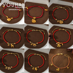 2026本命年生肖马红绳手链女编织红手绳闺蜜情侣手饰过年饰品批发