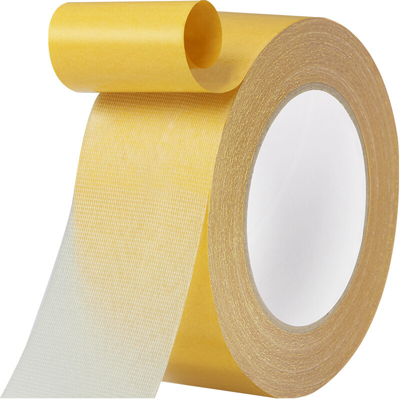 Adhesivo de doble cara de malla fuerte para la exposición de bodas adhesivo de alfombra adhesivo de alta tela impermeable sin costura personalización de cinta adhesiva de doble cara