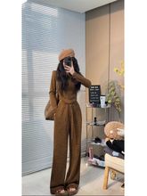 冬装搭配一整套2025冬季新款时尚爆款高级今年流行漂亮套装裤女装