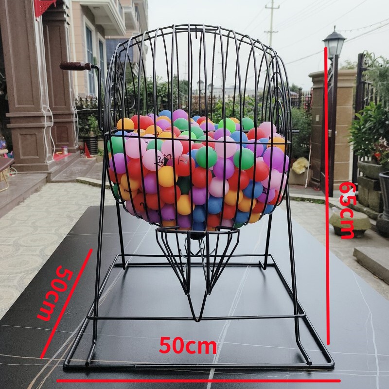 18-inch metal lottery machine manual high-grade lottery machine lottery machine bidding real estate number selection lucky turntable 18-inch metal lottery machine manual high-grade lottery machine lottery machine bidding real estate number selection lucky turntable