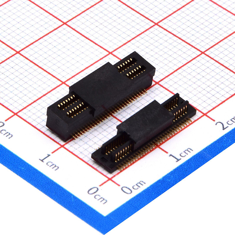 Fábrica de placas a placas 0,4/0,5/0,8/1,0mm de alta velocidad placa a placa macho asiento hembra ranura simple y doble enchufe lateral BTB