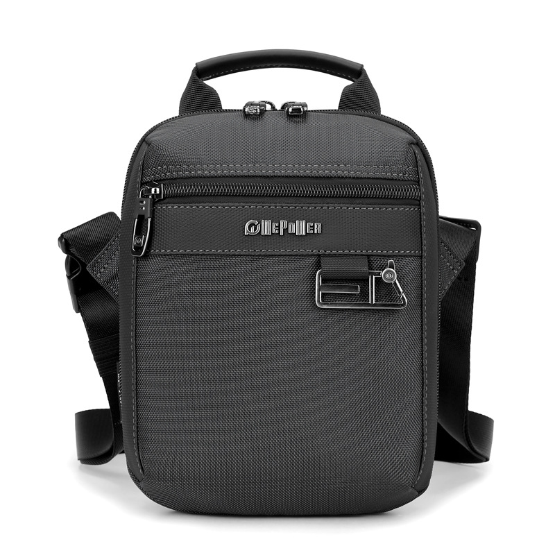 WEPOWER nuevo viaje de negocios de ocio para hombres inclinado viaje al aire libre plano vertical bolso de hombro