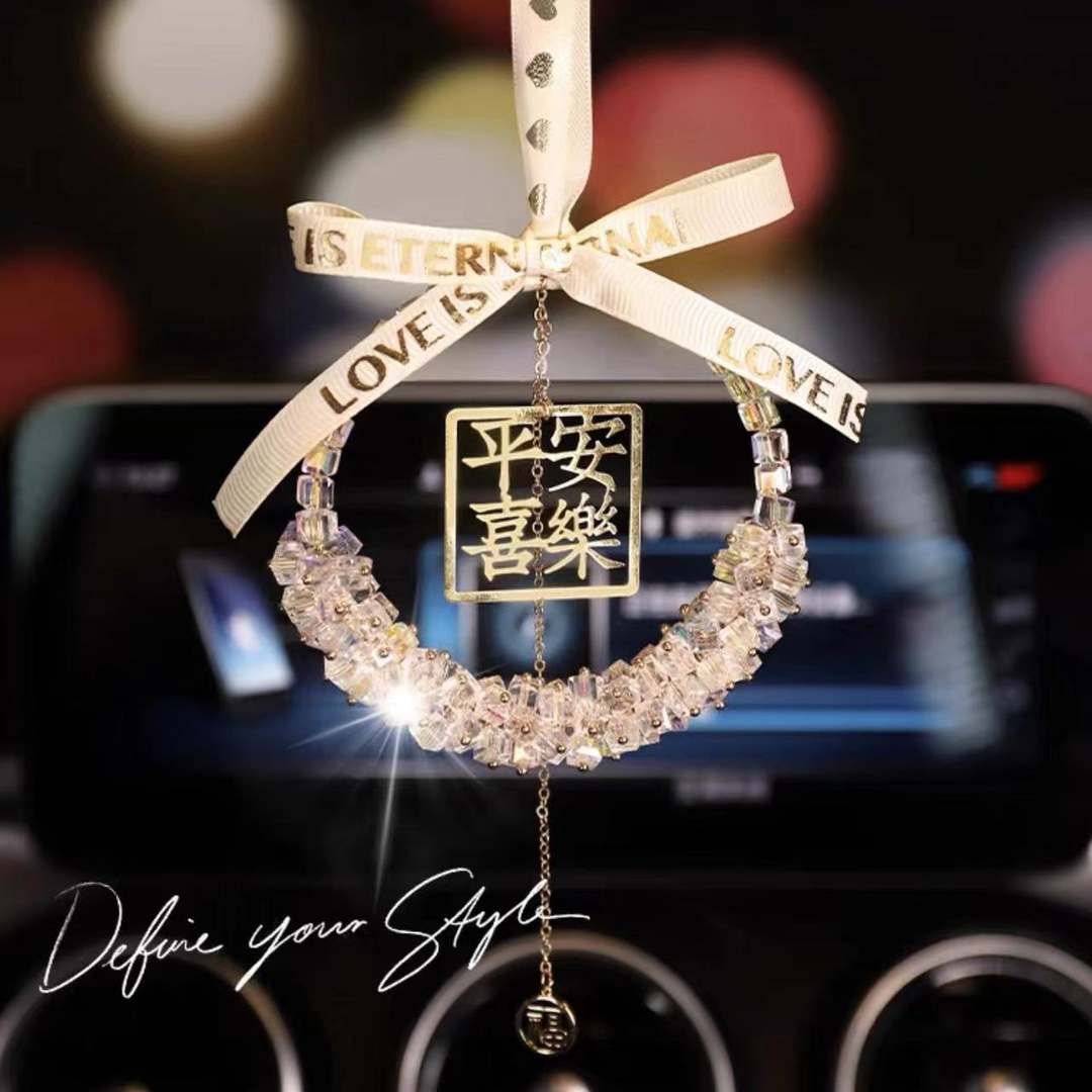 크리스탈 펜던트-평화의 기쁨 [순수한 흰색]]