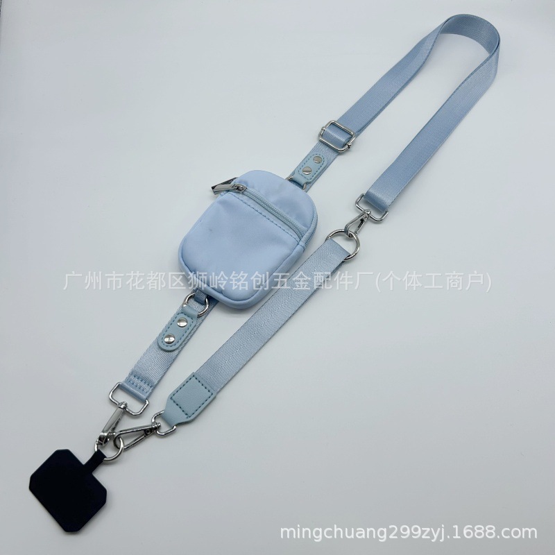 新款热销包包肩带多功能手机挂绳可拆卸手腕带零钱包调节斜跨包带|undefined