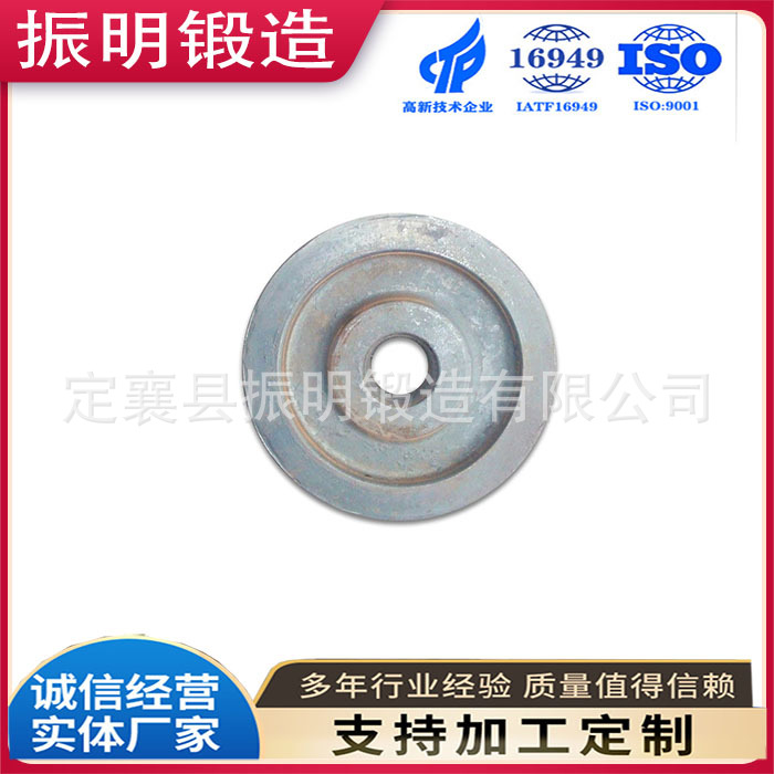 锻造矿用矿车轮对铸铁矿车轮子单轮巷道用轨道轮矿热锻工艺轮子