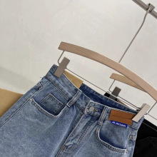 高腰牛仔短裤女夏季大码胖mm薄款适合胯大腿粗宽松a字阔腿热裤潮