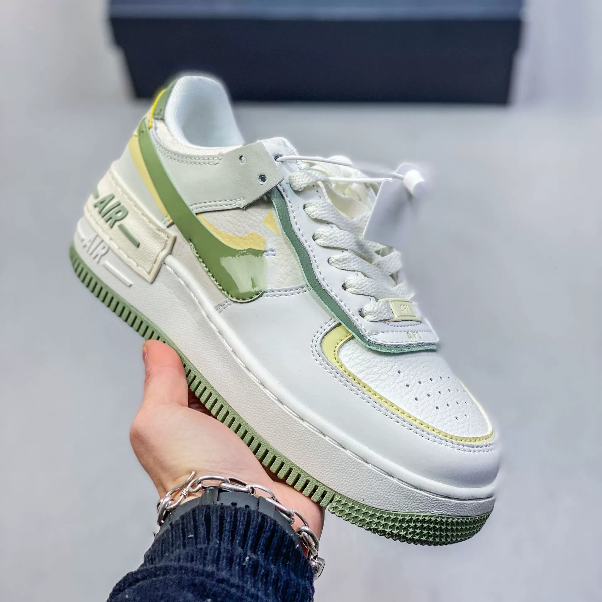 Nike Air Force 1 Shadow, универсальные кроссовки для мужчин и женщин платформа
