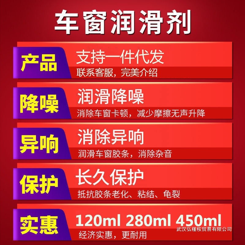 奥克仕车窗润滑剂车门卡顿异响消除免拆天窗轨道润滑汽车窗润滑剂|undefined