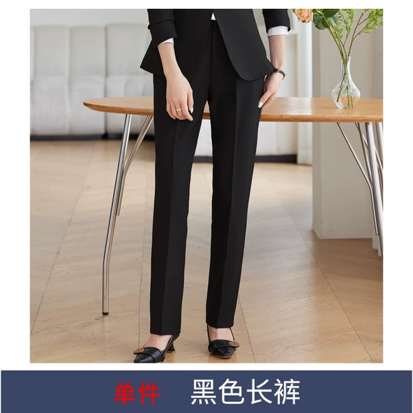 Single piece black trousers