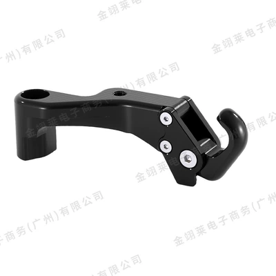 Aluminum Alloy Open-Close | Motosiklet ləvazimatları və aksesuarları - gg-26005-universal-folding-hook-no-logo-black