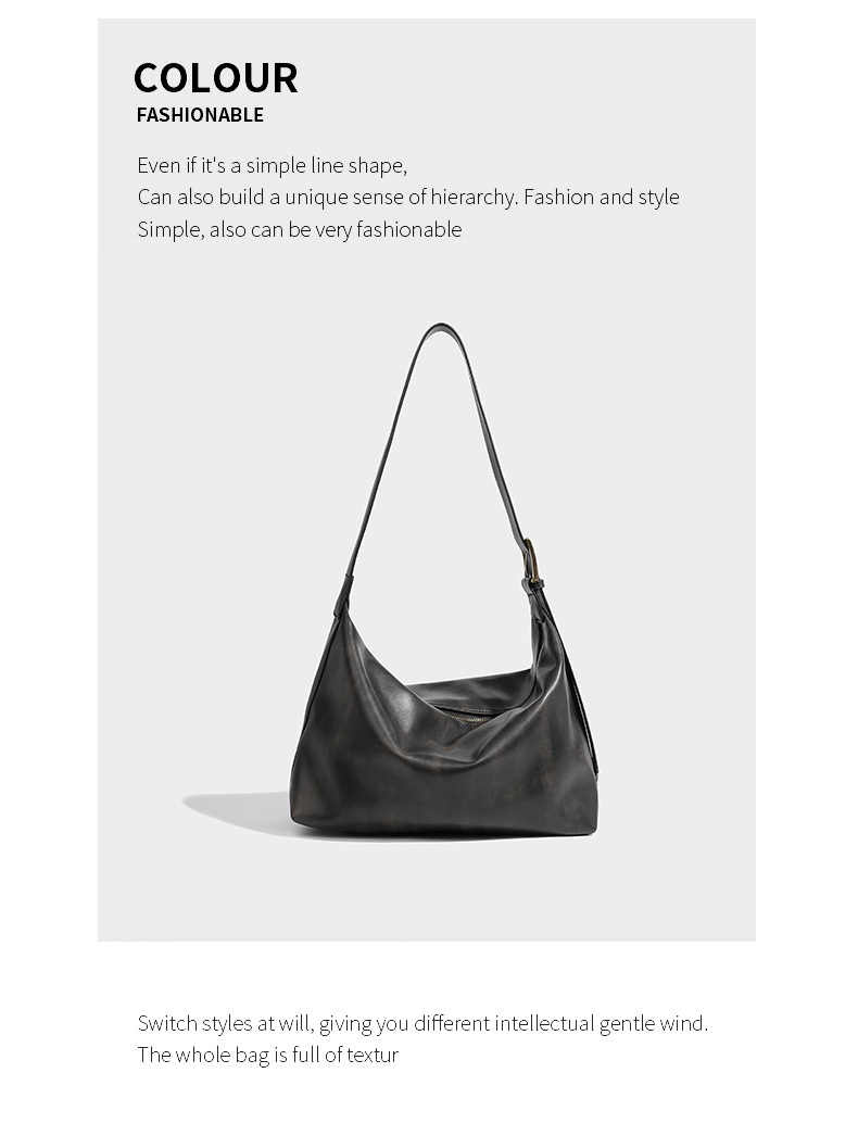 Elegant Large Capacity Soft Leather Hobo Shoulder Bag For Women_voghion.com