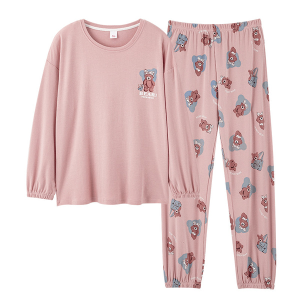 Double-sided cotton demi-season pijama