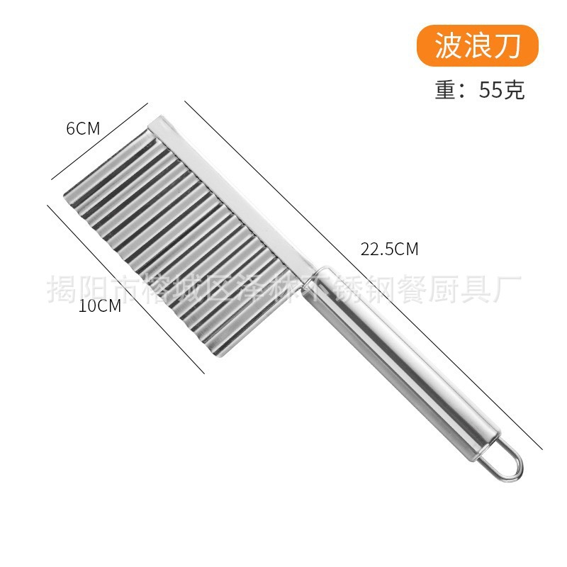 Comercio exterior de acero inoxidable herramientas de cocina cuchillo de pizza raspador de alambre prensador de ajo cortador de patatas cuchillo de piel herramientas de horneado