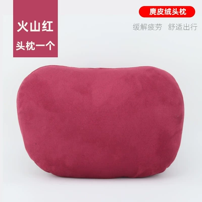 loading car back cushion waist – Headrest - one-hongshan-red-headrest