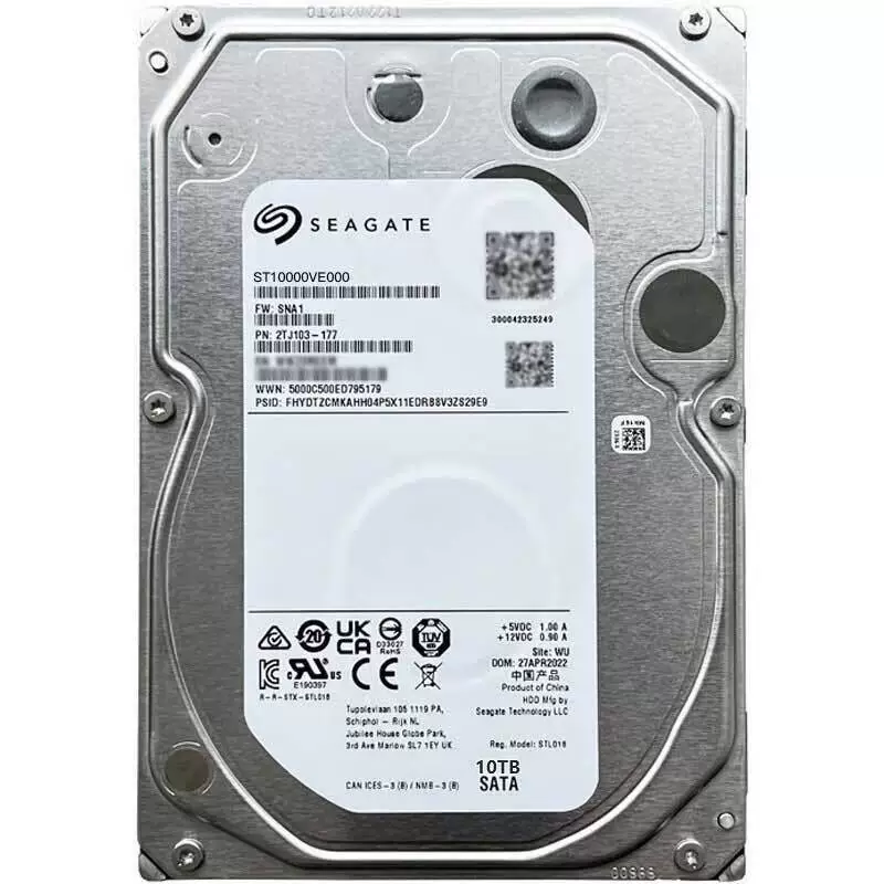 Оригинальный жесткий диск Hikvision для видеонаблюдения 3,5" SATA 1 ТБ ST1000VX008