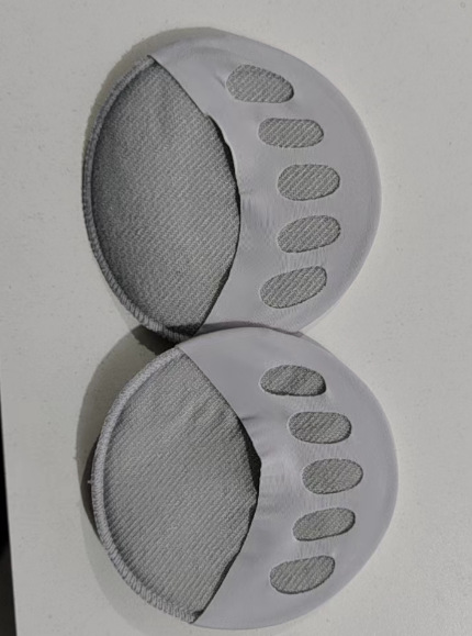 Calcetines de primavera y verano calcetines invisibles de cinco dedos Calcetines únicos calcetines de sandalias medias Calcetines de mujer suela delantera almohadilla abierta Calcetines antideslizantes al por mayor