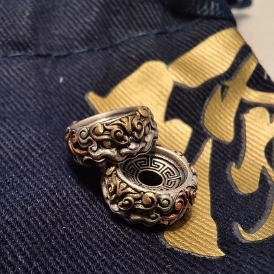 Goblet Pattern Spacer Ring Zərgərlik ara hissələri