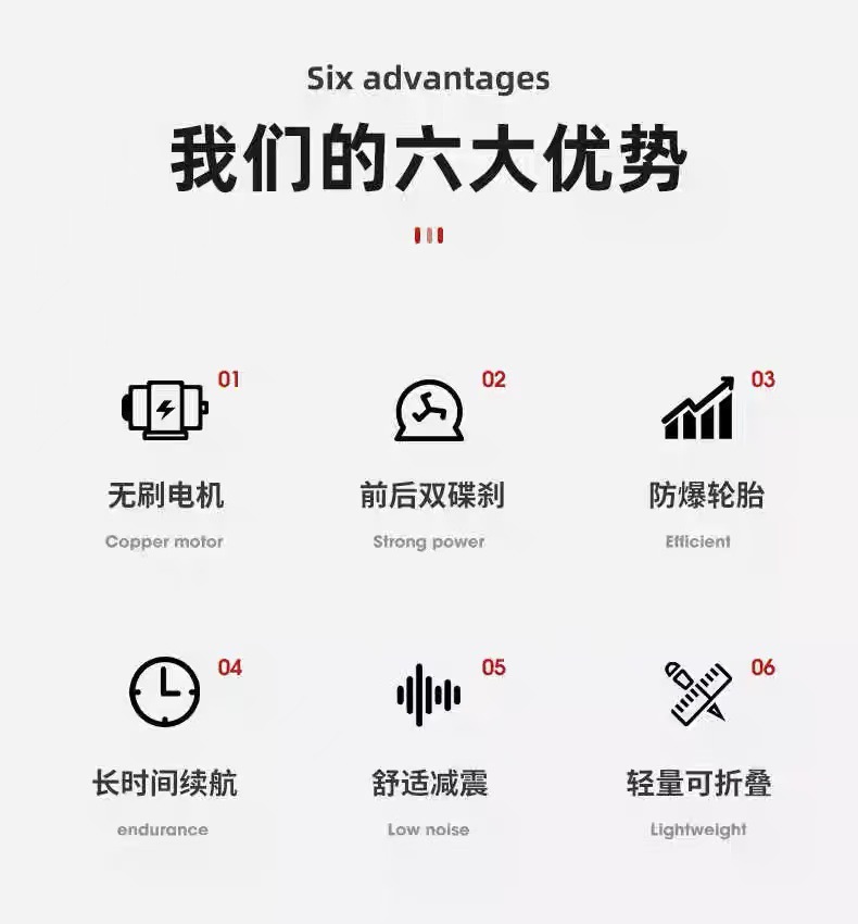 Cross-Border Electric Scooter Lithium Battery Foldable Portable Adult Mobility Aid Foldable Electric Vehicle